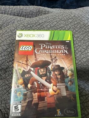 Lego Xbox 360 Pirates of the Caribbean Game - Green Case